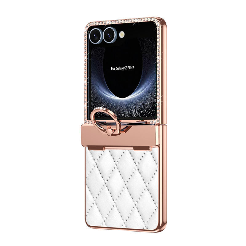 Glitter Diamond Leather Case