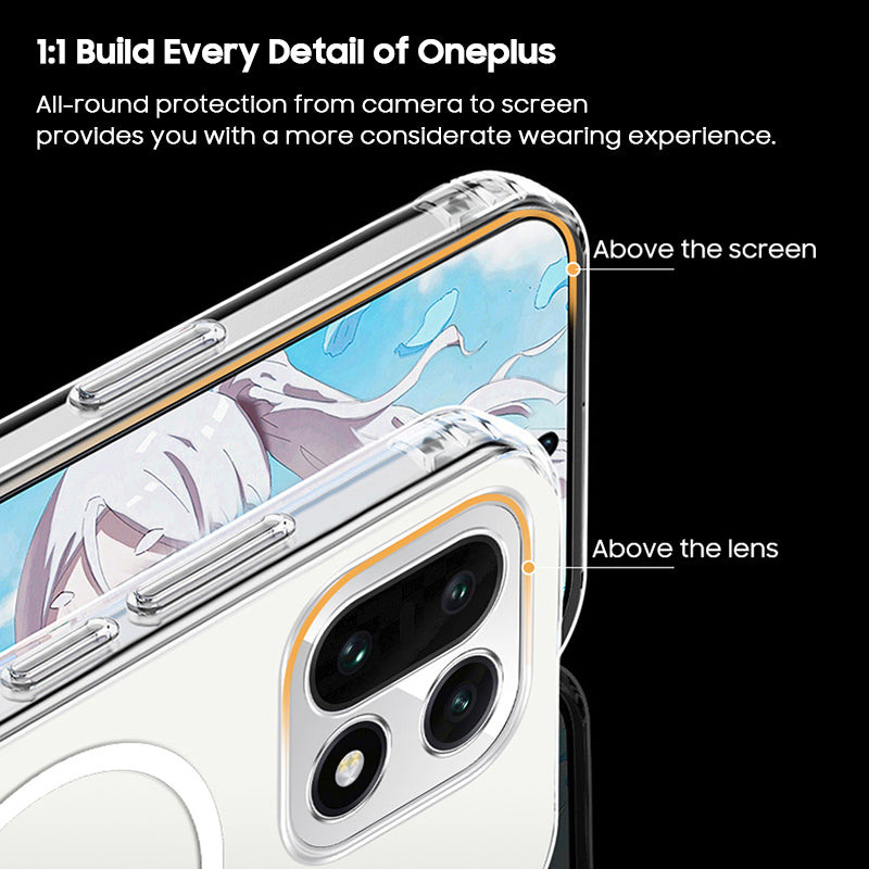 Transparent Frosted Case with MagSafe