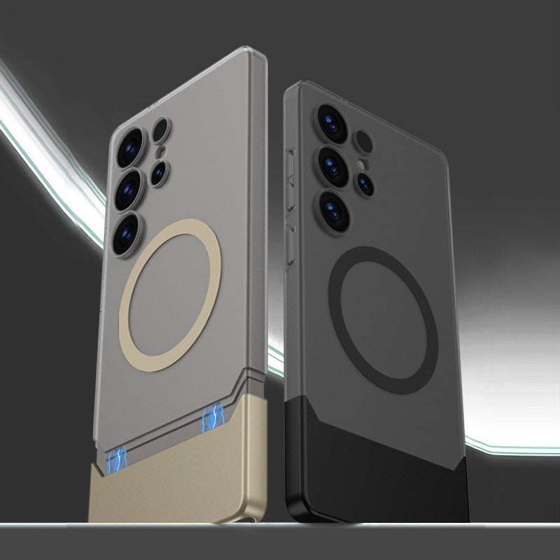 Creative Splicing Frosted Case with MagSafe