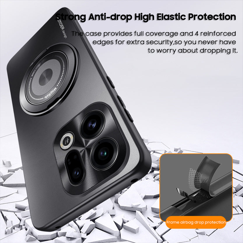 Rotating Magnet Stand Frosted Case