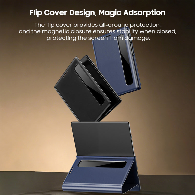 Folding Flip Leather Case