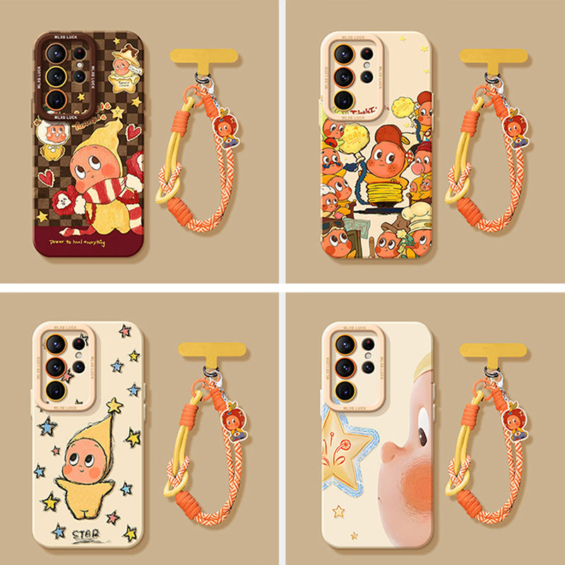 Twinkle Twinkle Liquid Silicone Lanyard Case