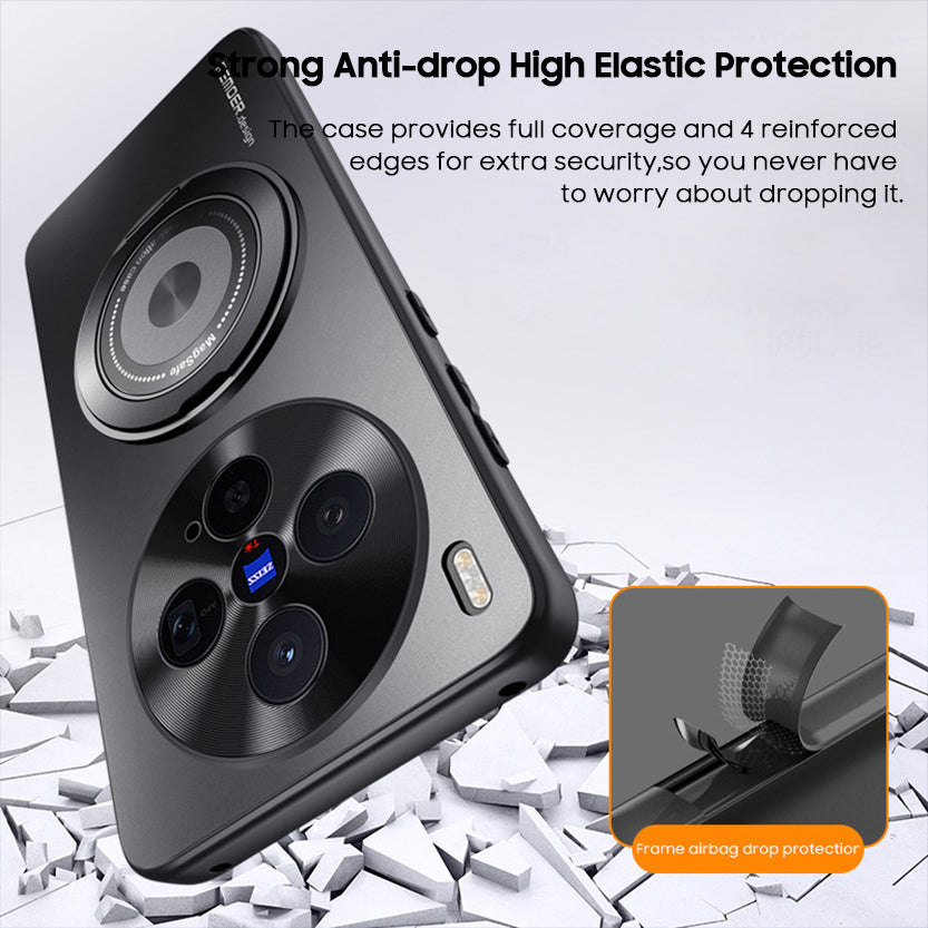 Rotating Magnet Stand Frosted Case