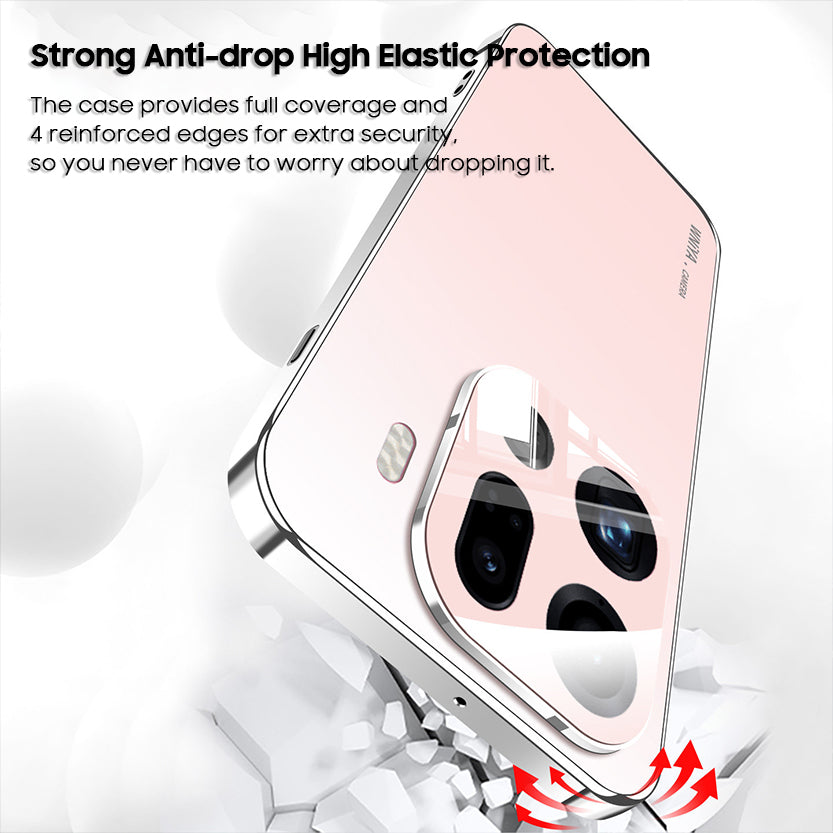 Electroplated Tempered Glass Case