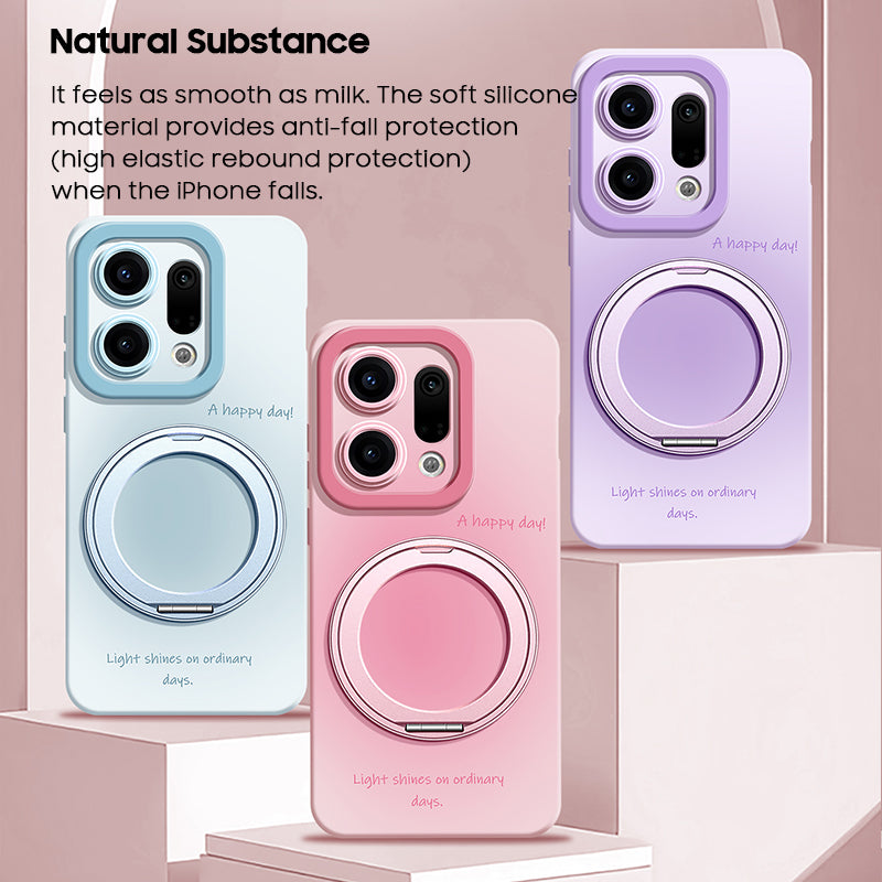 Liquid Silicone Lanyard Case with MagSafe