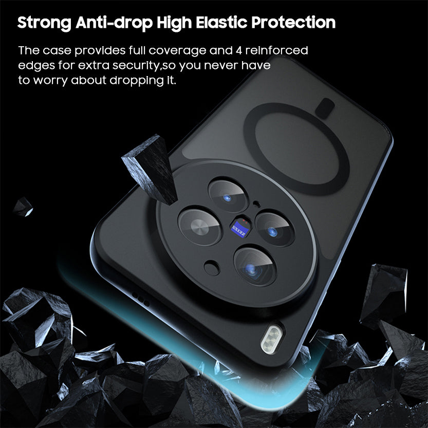 Translucent Skin-Feel Frosted Case with MagSafe