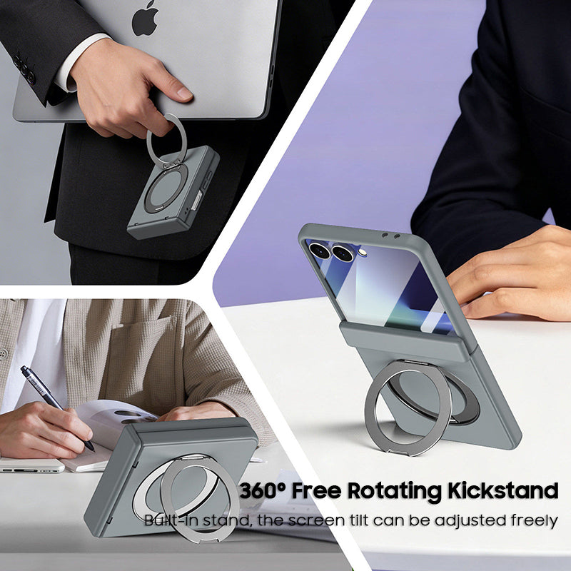 Rotating Kickstand Frosted Case with MagSafe