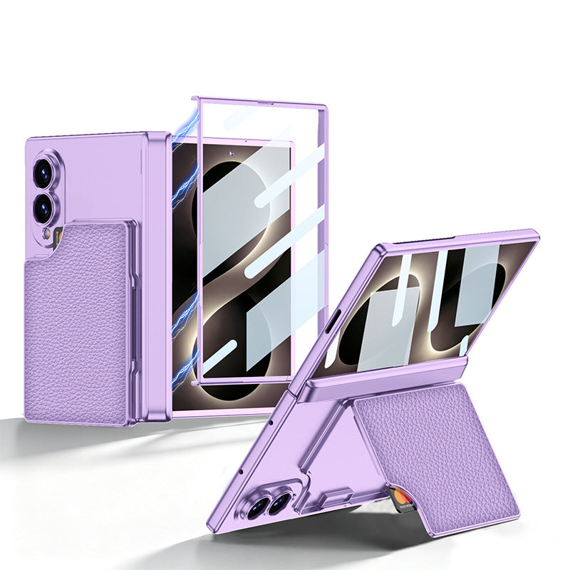 Magnetic PU Leather Wallet Kickstand Case