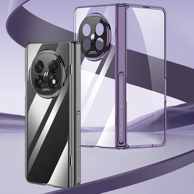 Transparent Electroplated Vertical Case