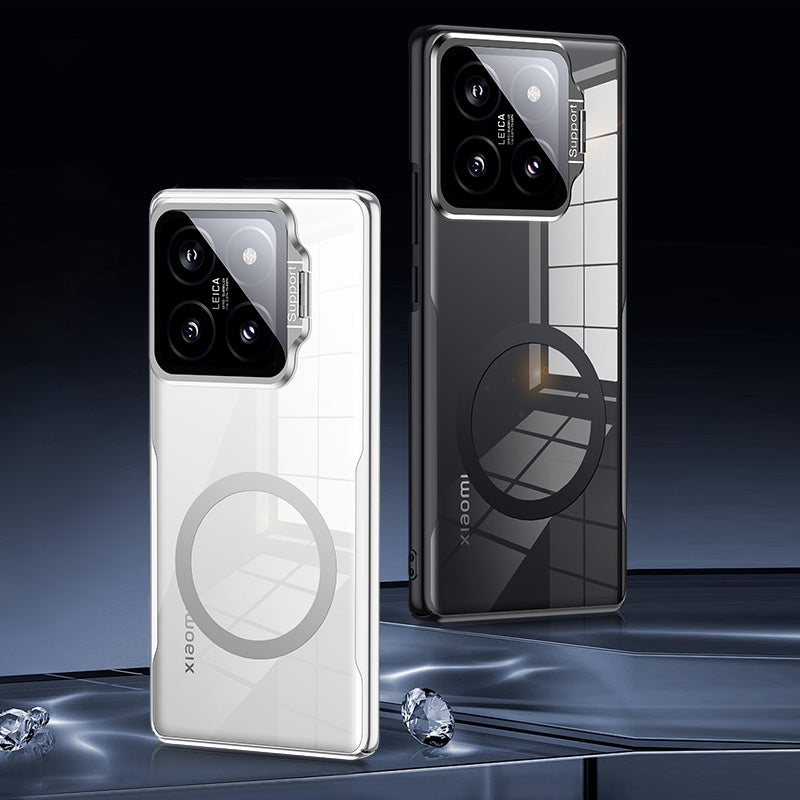 Invisible Lens Holder Clear Case with MagSafe