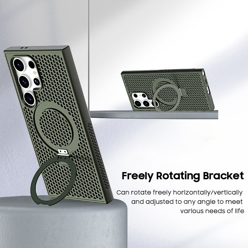 Honeycomb Heat Dissipation Breathable Case with MagSafe