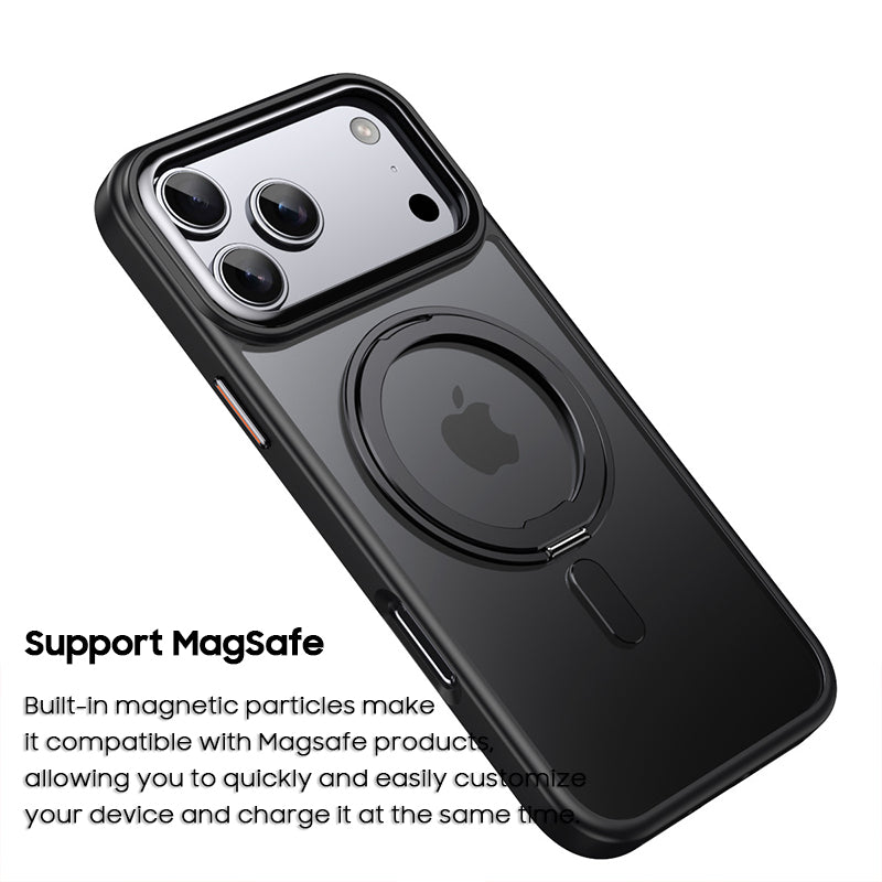 Rotating Stand All-Inclusive Anti-Fall Case with MagSafe