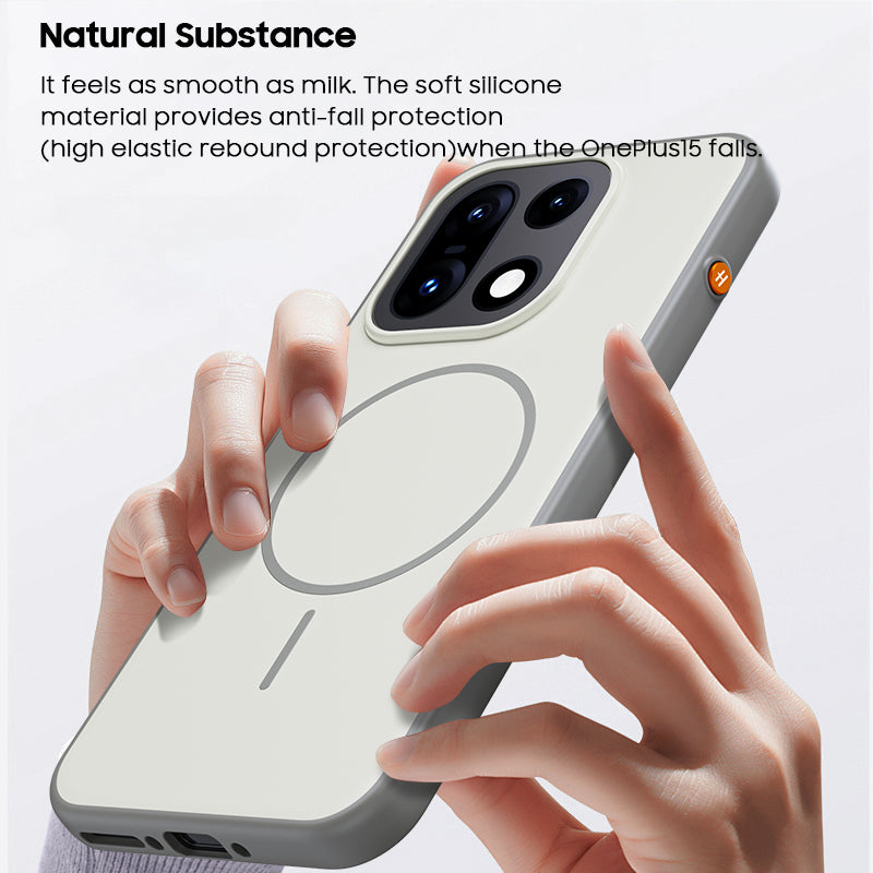 Skin-Friendly Matte Magnet Case