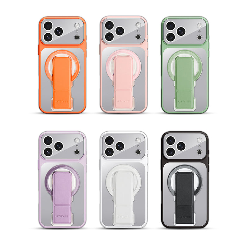 Folding Stand Transparent Case with MagSafe