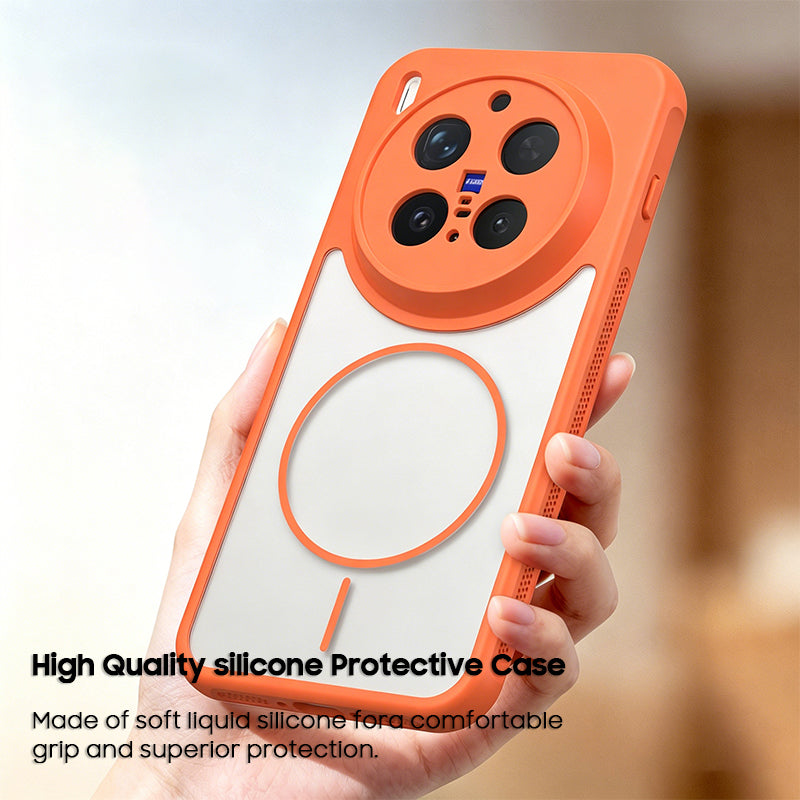 Translucent Skin-Feel Frosted Case with MagSafe