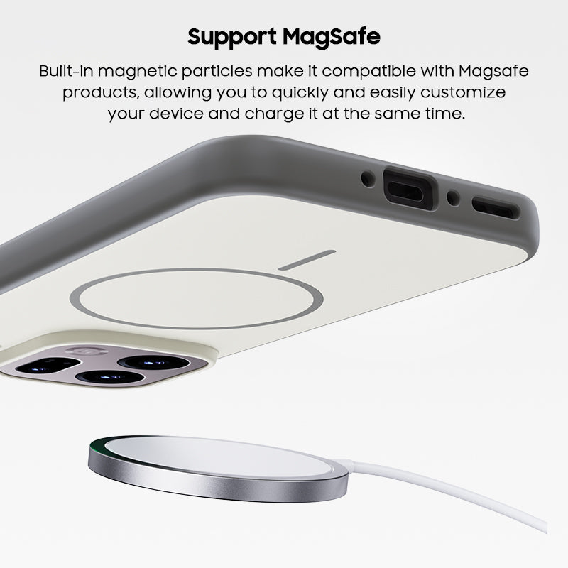 Skin-Friendly Matte Magnet Case