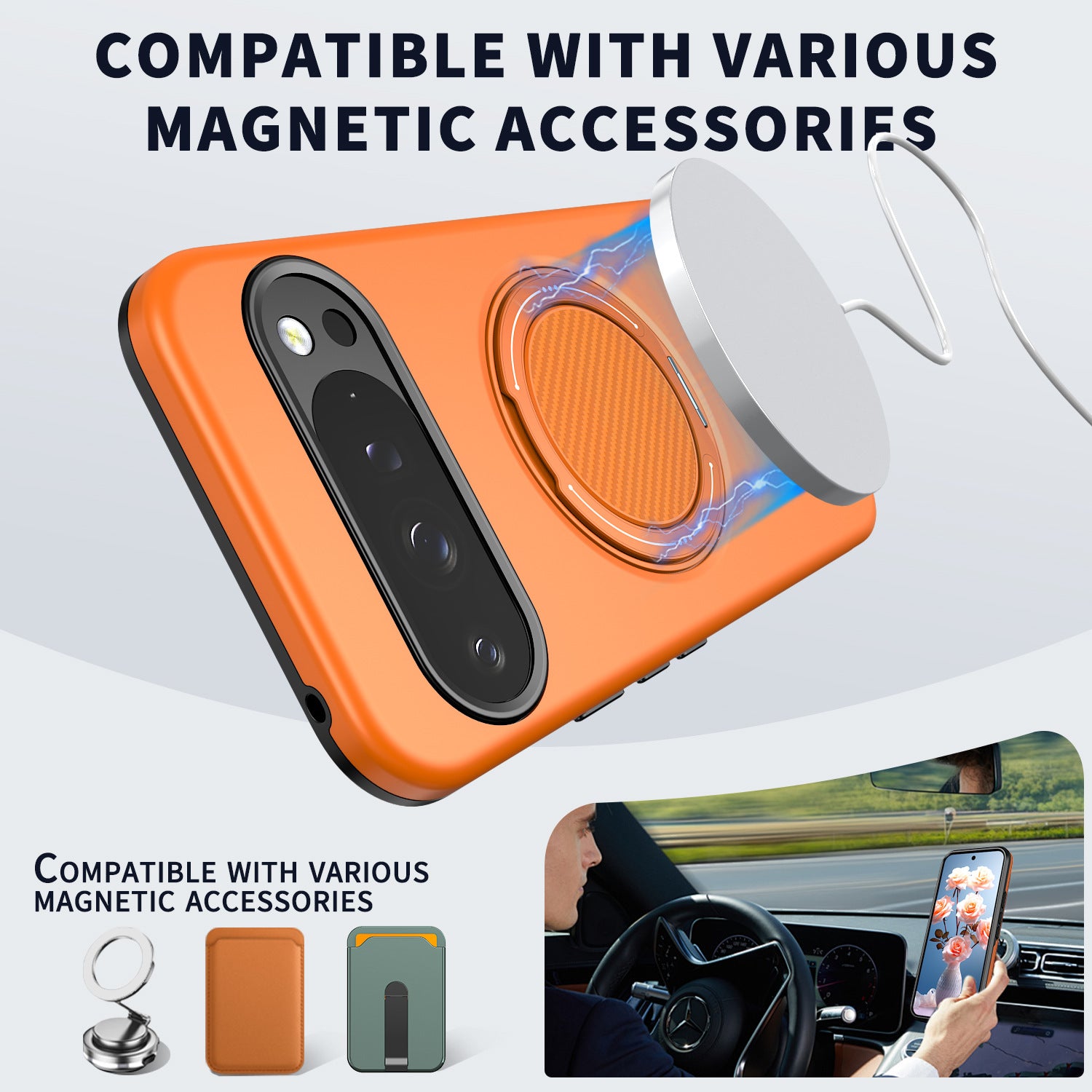 Ring Kickstand Frosted Case with MagSafe