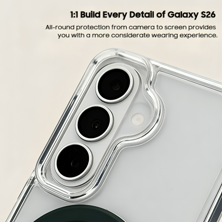 Folding Stand Transparent Case with MagSafe