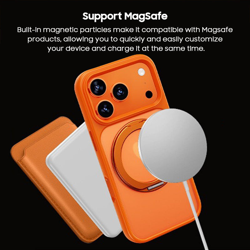 Rotating Kickstand Anti-Fall Case with MagSafe