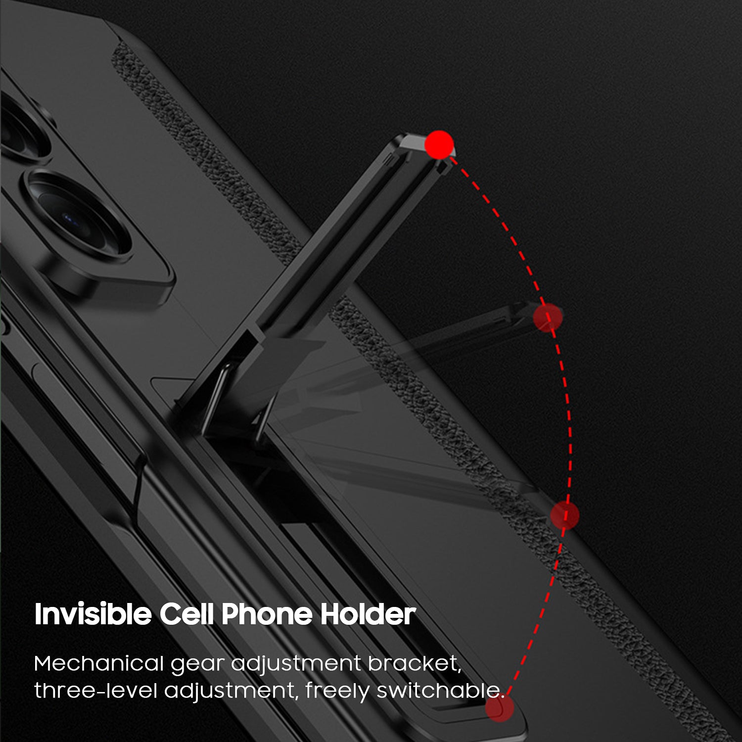 Magnetic Hinge Pen Box Protective Case