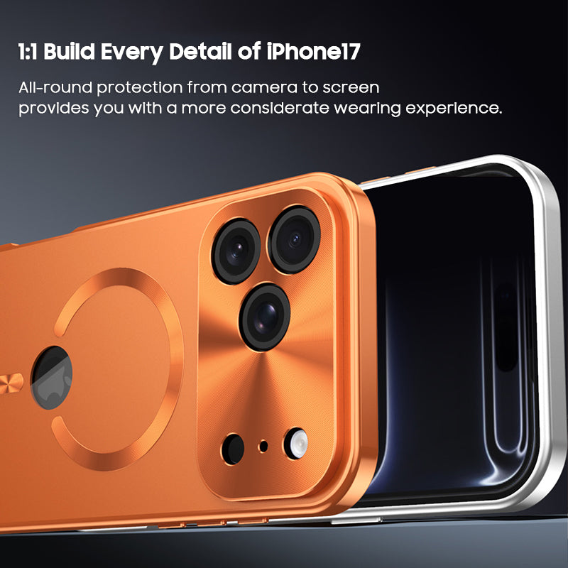 Double-Sided Protective Titanium Case with MagSafe