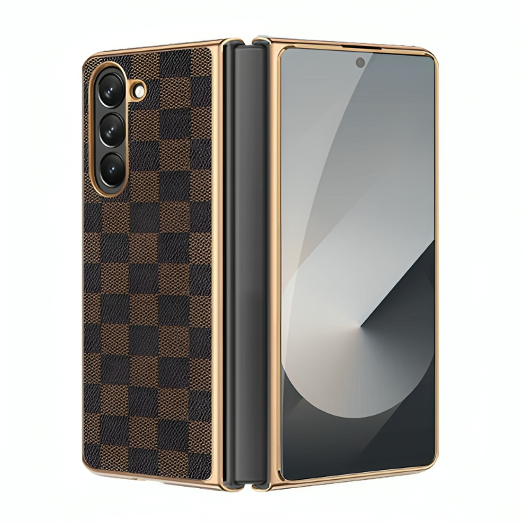 Luxury Electroplated Leather Case