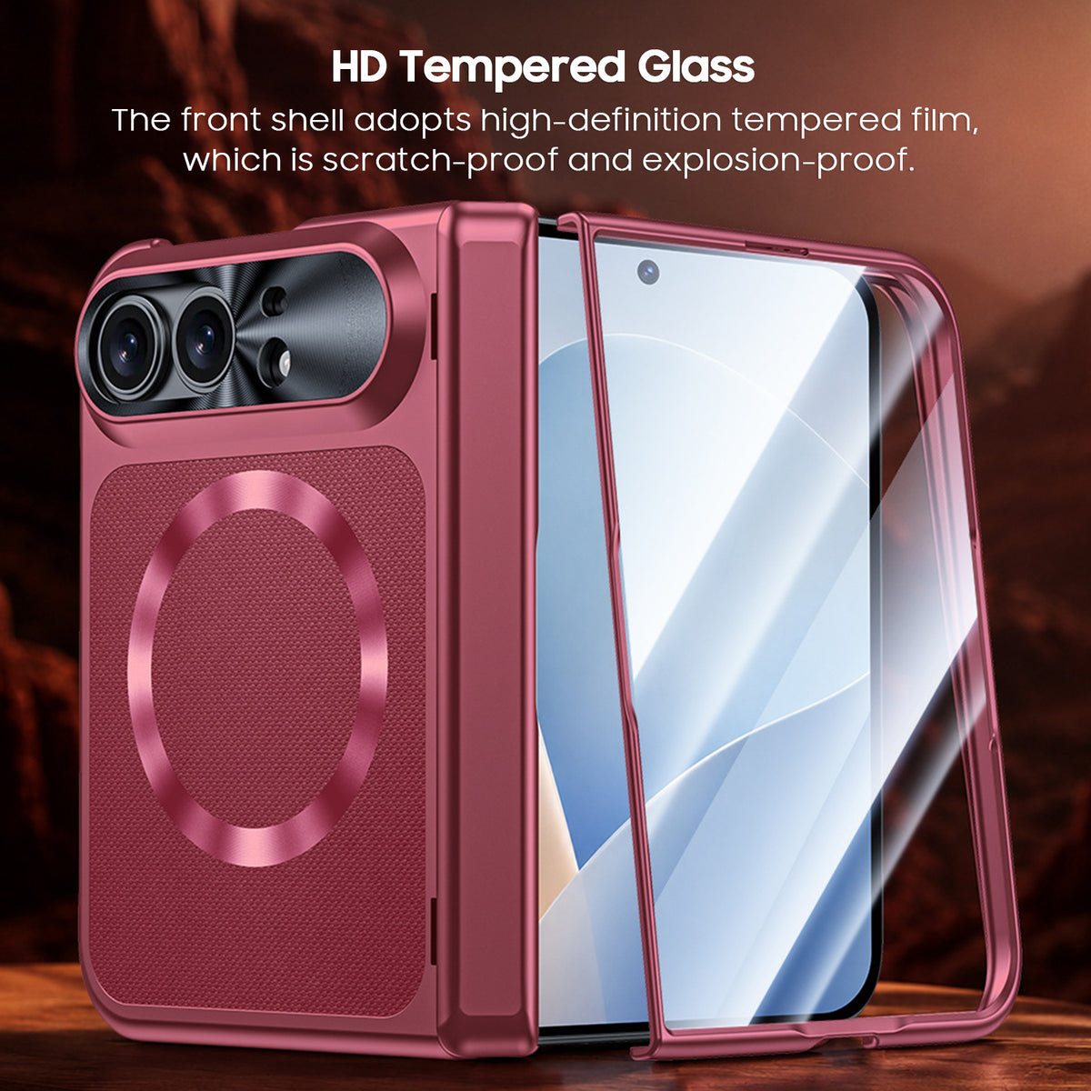 Anti‑Slip Magnetic Protective Case
