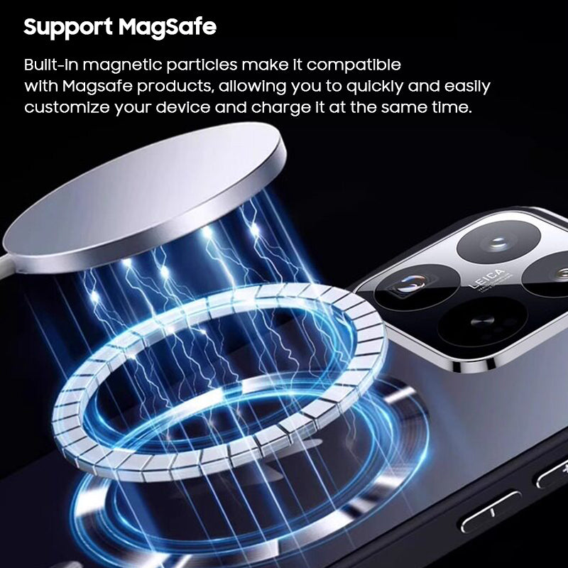 Frosted Glass Case with MagSafe