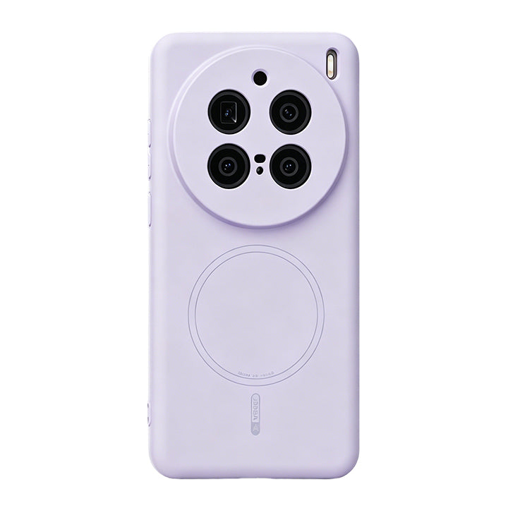 Solid Color Liquid Silicone Case with MagSafe