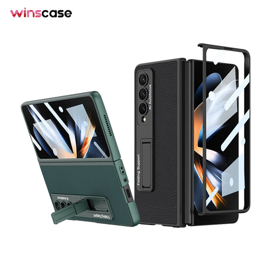 Samsung Series | Galaxy Z Fold4 Business Leather Stand Phone Case