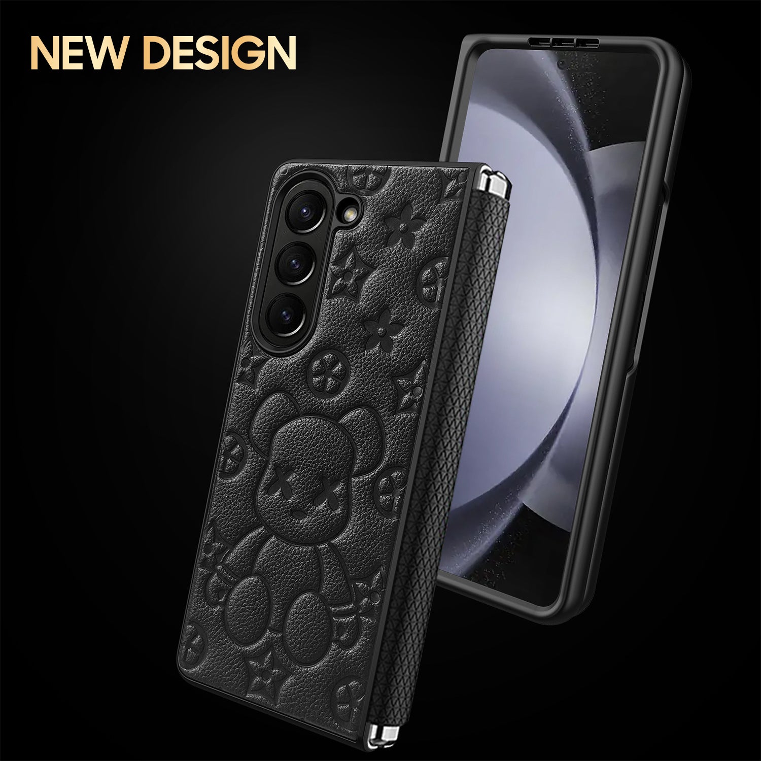 Fashion Bearbrick Leather Case