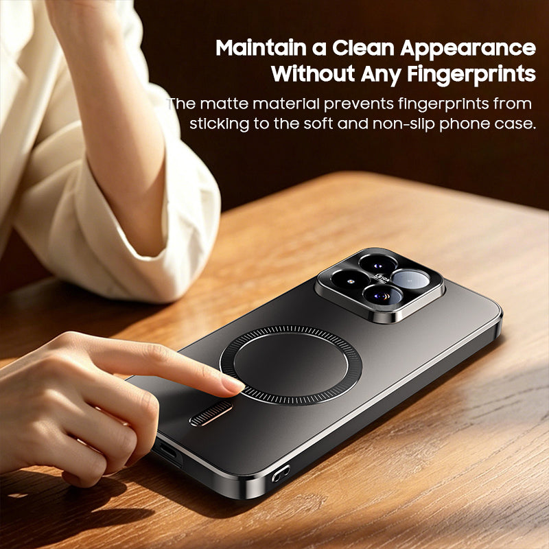 Alloy Metal Frosted Case with MagSafe