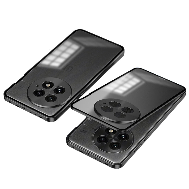 Single-Sided Buckle Metal Frame Case