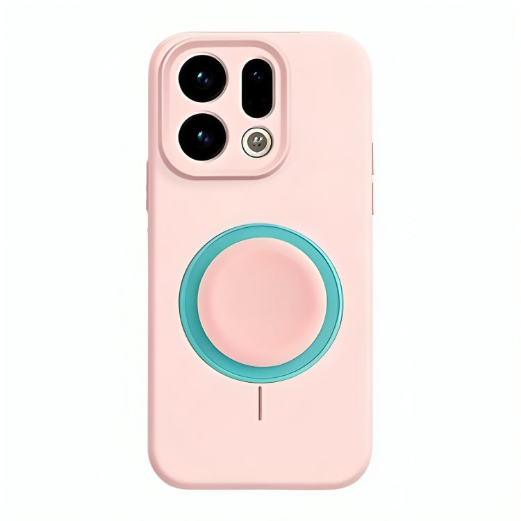 Solid Color Liquid Silicone Case with Kickstand