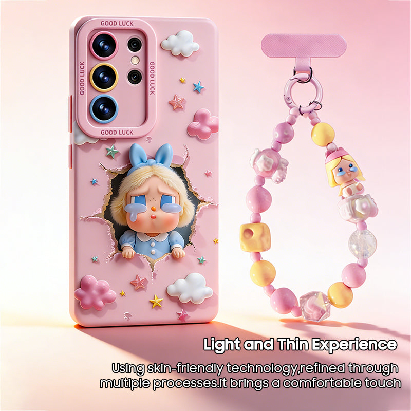 CRYBABY Liquid Silicone Lanyard Case