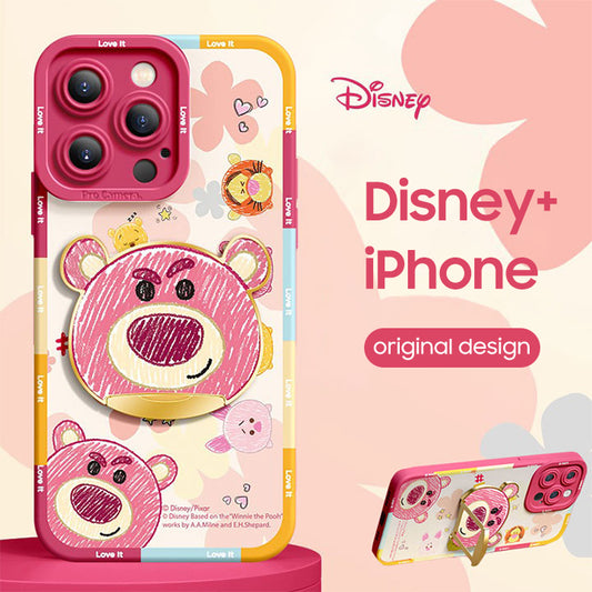 iPhone Invisible Bracket Series | Disney Liquid Silicone Phone Case