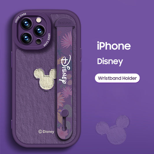 iPhone Series | Disney Painted Wristband Holder Phone Case