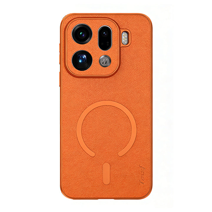 Lychee-Textured Leather Case with MagSafe