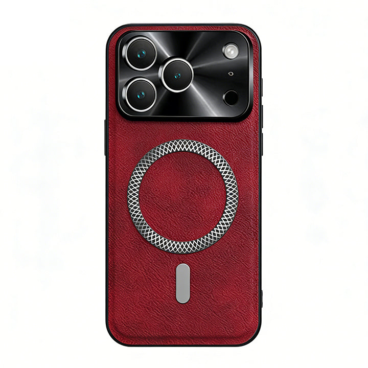 High-Quality Business Leather Case with MagSafe