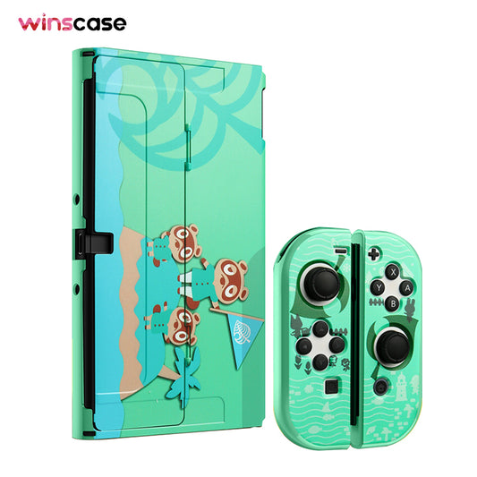 Nintendo Switch OLED | Game Theme Protective Case - Animal Crossing: New Horizons