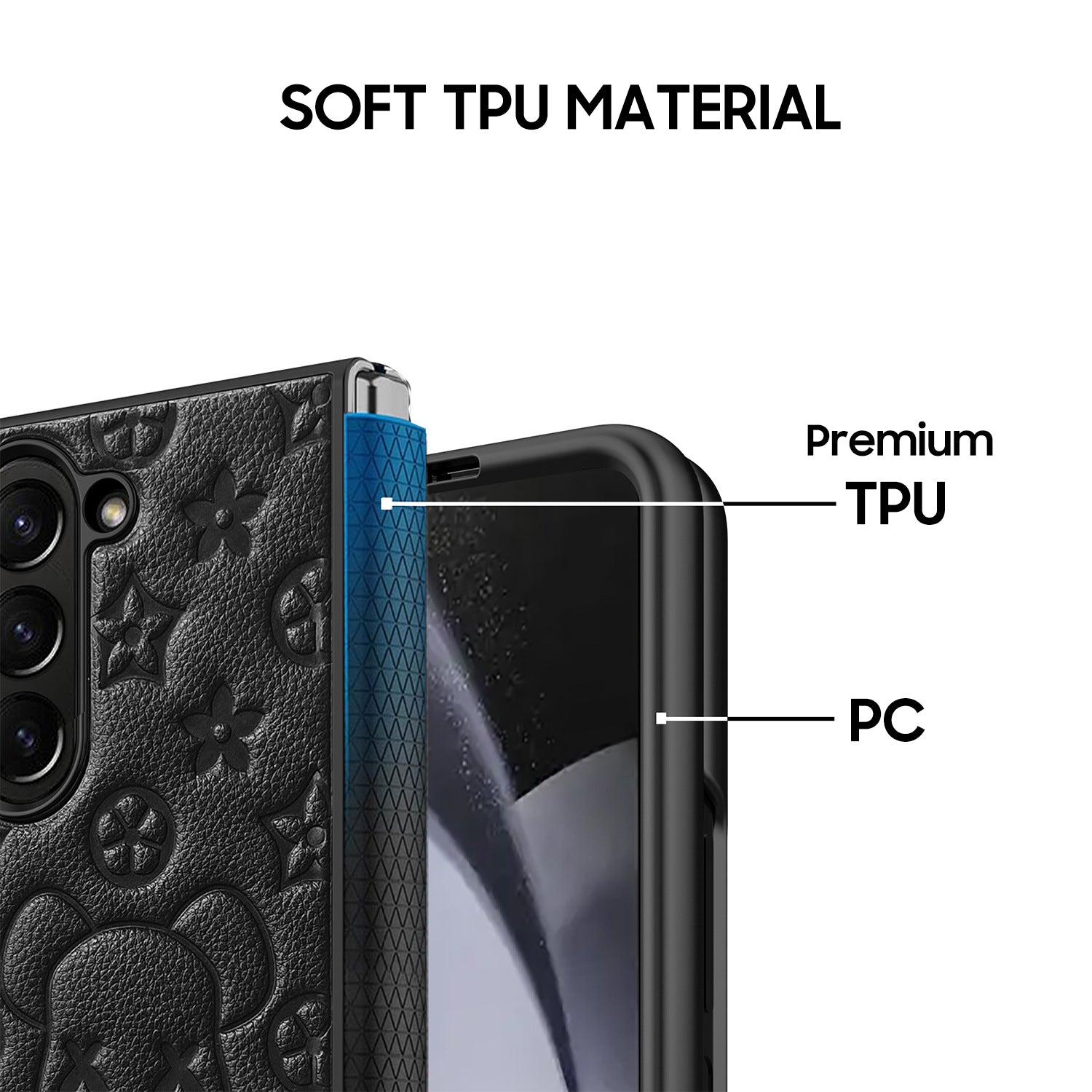 Fashion Bearbrick Leather Case