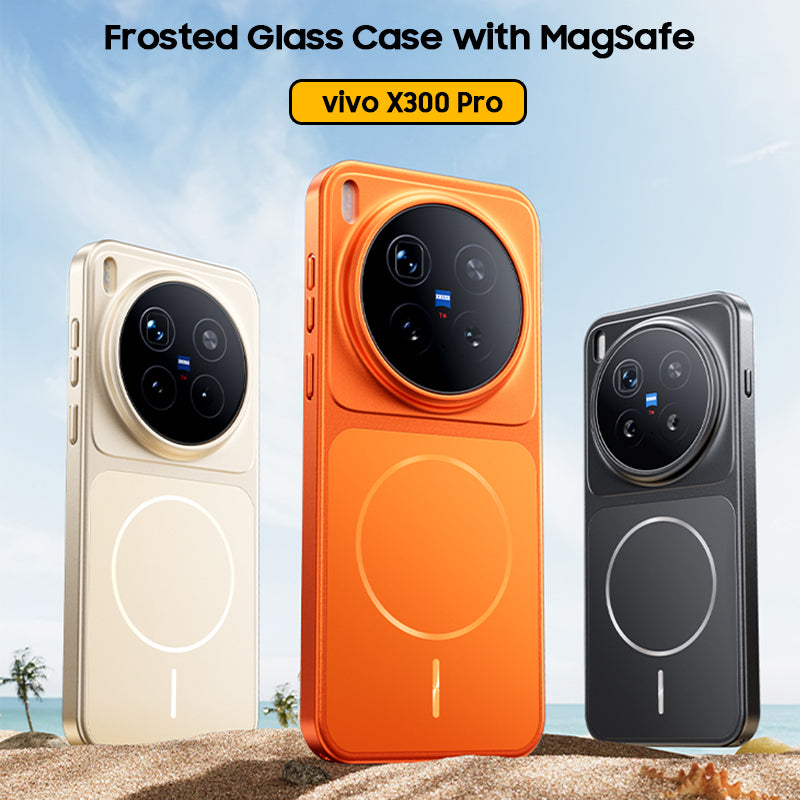 Frosted Glass Case with MagSafe