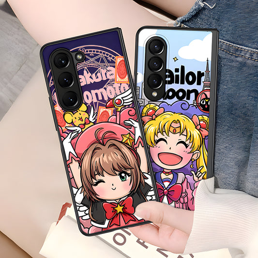 Samsung Galaxy Z Fold Series | “Sailor Moon” Cartoon Phone Case