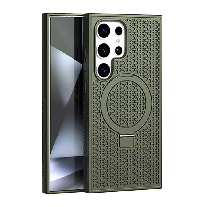 Honeycomb Heat Dissipation Breathable Case with MagSafe