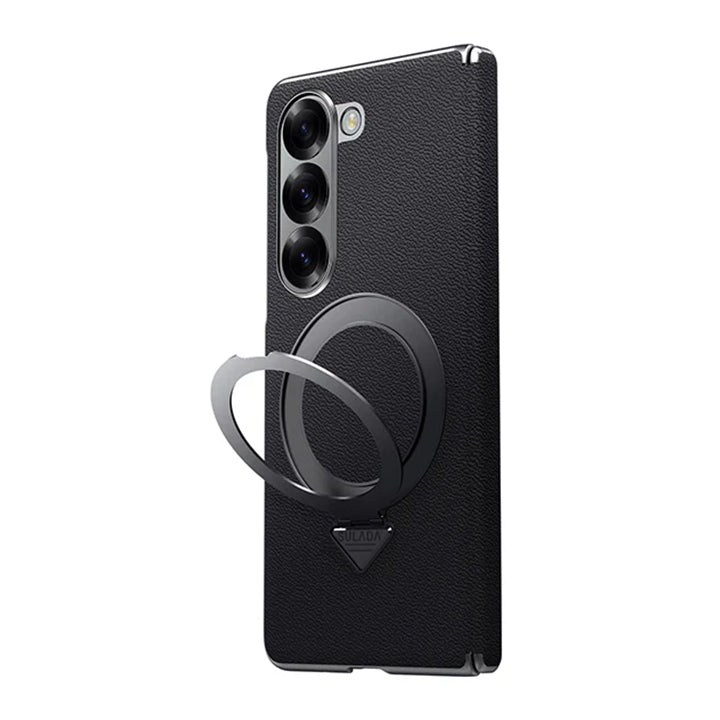 Folding Stand Leather Case with MagSafe