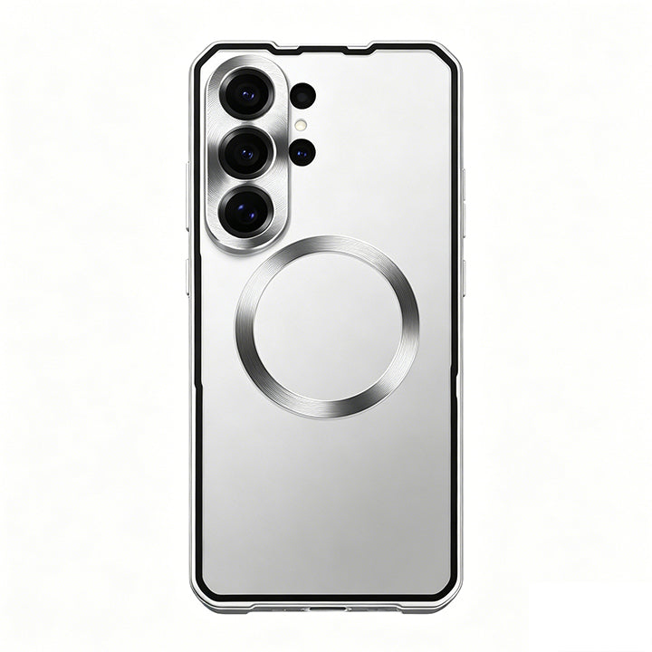 Single-Sided Buckle Metal Frame Case with MagSafe