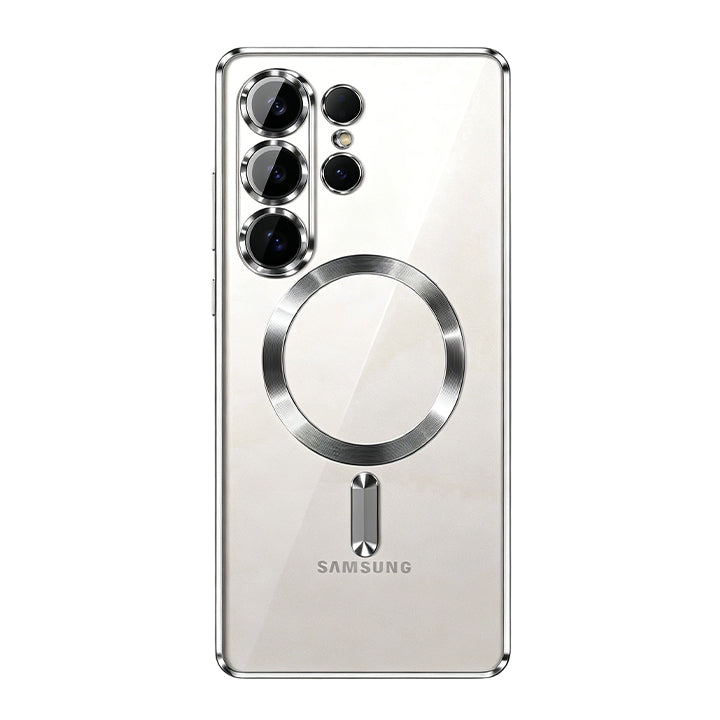 Transparent Electroplated Case with MagSafe