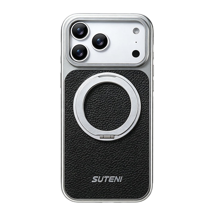 Rotating Ring Leather Case