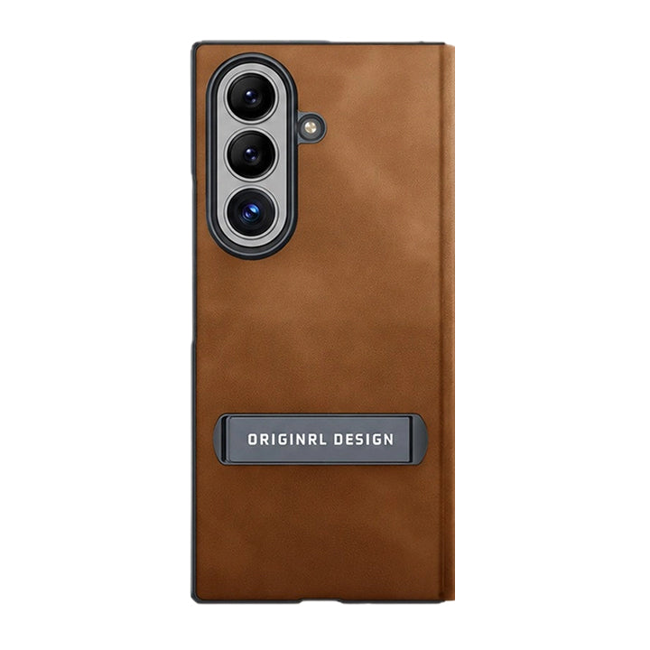 Retro Flip Leather Case with Kickstand