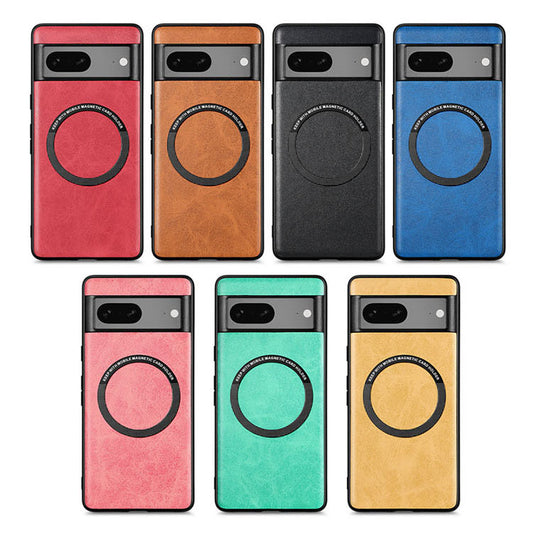 Google Pixel series | MagSafe Genuine Leather Phone Case